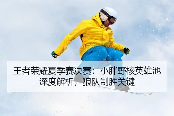 王者荣耀夏季赛决赛：小胖野核英雄池深度解析，狼队制胜关键